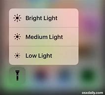 Image result for iPhone Flashlight Brightness