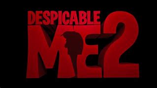 Image result for Despicable Me 2 Logo Title