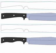 Image result for Bowie Knife Template