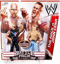 Image result for Wrestlers John Cena Rock Dolls Toys