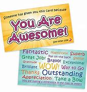 Image result for You Are Awesome Cards