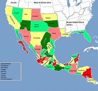 Image result for Mapa Del Imperio Mexicano