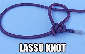 Image result for How to Tie a Lasso Knot