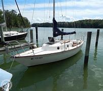 Image result for Cape Dory 22 Sailboat