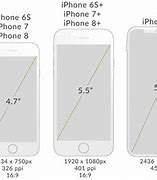 Image result for iPhone 6 and 7 Size Comparison