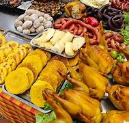 Image result for Street Food Small Catering Table Set Up