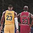 Image result for LeBron and MJ Art
