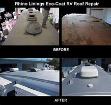Image result for Rhino Liner RV Roof Coating