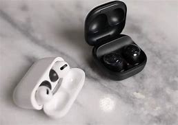 Image result for AirPods vs Galaxy Buds