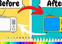 Image result for Flat Screen TV Drawing