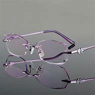 Image result for Designer Rimless Eyeglass Frames