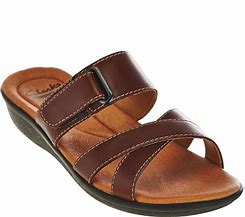 Image result for QVC Clarks Sandals for Women