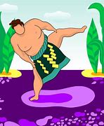 Image result for Sumo Wrestler Cartoon