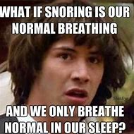 Image result for Snore Meme