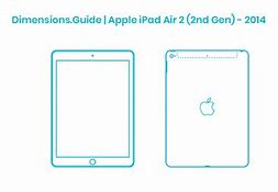 Image result for iPad Air 2 Dimensions Screen