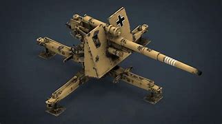 Image result for 88Mm Flak Gun Ardenes Como Color