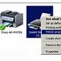 Image result for Non Printable File Type Sharp Error Win 7