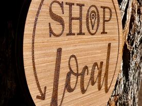 Image result for Shop Local Business Signs