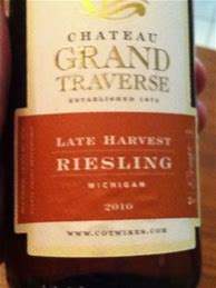Image result for Grand Traverse Late Harvest Riesling