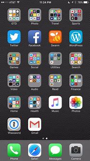 Image result for Apple iPhone 7 Plus Home Screen