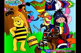 Image result for Dress Up Pooh Game