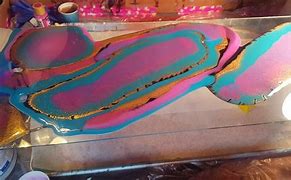Image result for Resin Pour On Glass