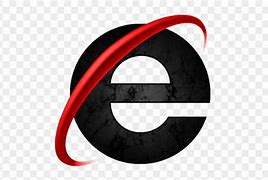 Image result for Internet Explorer Logo Black and White