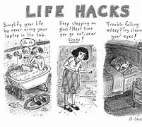 Image result for Life Hack Cartoon