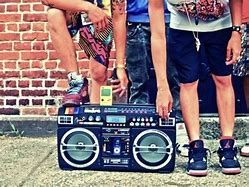 Image result for Kid Holding a Boombox