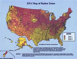 Image result for Radon in NY State Map