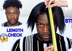 Image result for 1 Inch Hair Black Male