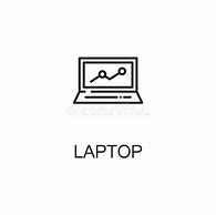 Image result for Line Symbol Laptop