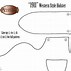 Image result for 1911 Leather Holster Patterns Template