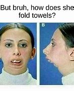 Image result for Guy Folding Chin into Face Meme