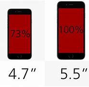 Image result for Ipone 6 vs iPhone 1 2 Size