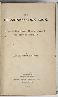 Image result for Delmonico Cookbooks
