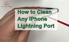 Image result for A iPhone Charging Port That's Clean