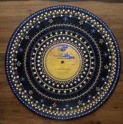 Image result for Dot Painting On Vinyl Records