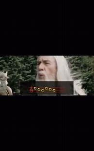 Image result for Lotr GIF Death of Saruman