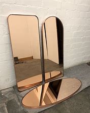 Image result for Rose Gold Oval Wall Mirror