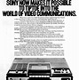 Image result for Betamax VHS Sony