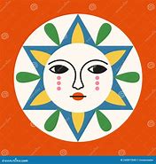Image result for Round Blue Green Sun Vector
