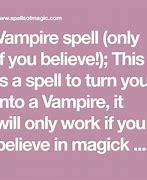 Image result for Vampire Spells for Girls