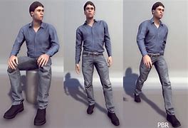 Image result for 3D Male Character Hand Painted