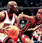 Image result for Gary Payton Michael Jordan