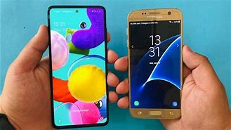 Image result for Samsung A51 vs S7 Edge Side by Side