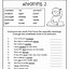 Image result for Learning English Worksheets