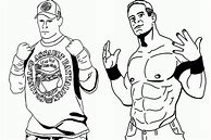 Image result for John Cena LEGO Coloring Pages