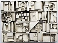 Image result for Louise Nevelson White Sculpture