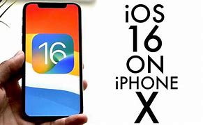 Image result for iPhone X iOS 16 Tampilan